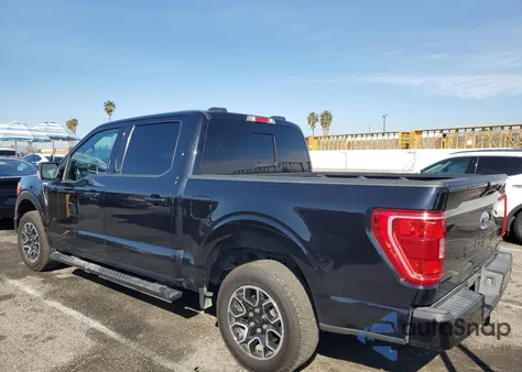 2021 Ford F150 Supercrew из США, поврежденный, VIN 1FTEW1CP8MFB87333